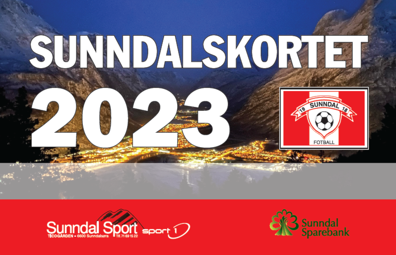 Sunndalskortet 2023 er klart